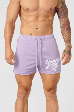 YoungLA 104 Legacy Shorts Lavender | JT4615-370