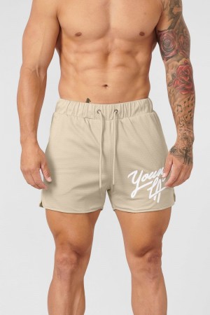 YoungLA 104 Legacy Shorts Tan | OS4579-210