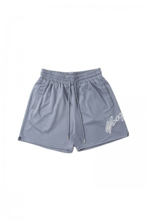 YoungLA 117 Sig Shorts Nardo Grey | KS0615-749