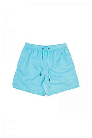 YoungLA 123 Pastel Flow Shorts Pastel Blue | UV0819-762