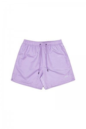 YoungLA 123 Pastel Flow Shorts Pastel Purple | ZF9470-825