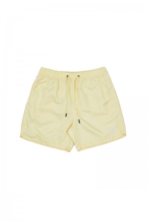 YoungLA 123 Pastel Flow Shorts Pastel Yellow | QF5792-341