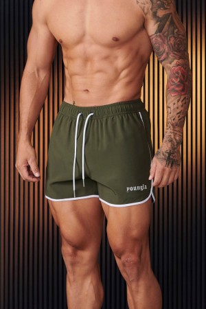 YoungLA 125 , Olympic Shorts Olive | OW7820-569