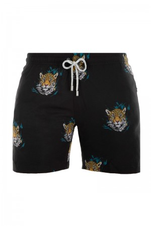 YoungLA 128 Abstract Swim Shorts inch22 Disguised Tiger | YK7638-542