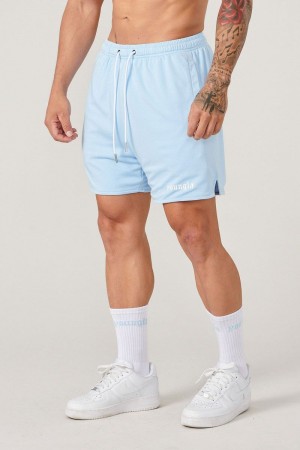 YoungLA 134 Game-Time Shorts & Socks Set Carolina Blue | KF0392-768