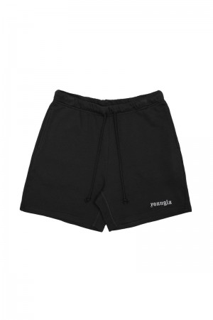 YoungLA 139 Earthy Collection , Shorts Black | MI5630-147