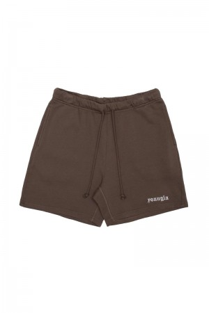 YoungLA 139 Earthy Collection , Shorts Chocolate | VM5964-702