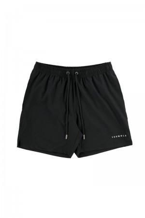 YoungLA 140 Frooty Swim Shorts Black | AW2369-071