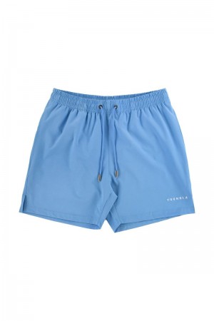 YoungLA 140 Frooty Swim Shorts Summer Sky | RC5394-172