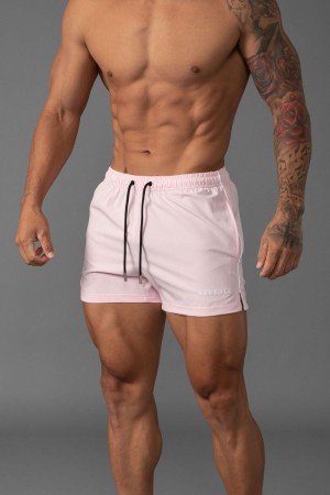 YoungLA 143 Short Short Swim Shorts Pink | OG5701-489