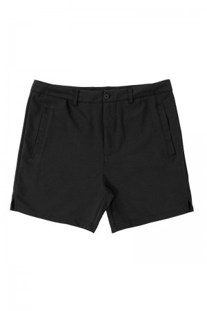 YoungLA 145 Casual Chino Shorts Black | DV0713-928