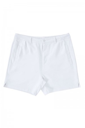 YoungLA 145 Casual Chino Shorts White | LP9841-372