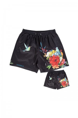 YoungLA 150 After Party Shorts Flower Nest | IG2618-543