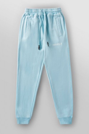 YoungLA 2022 , Love Sets , Joggers Sky Blue Wash | HS8791-305