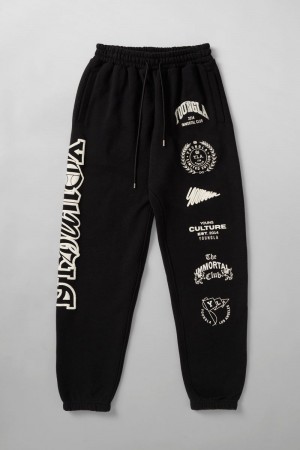 YoungLA 204 , Immortal Killer Joggers Black | TB7623-945