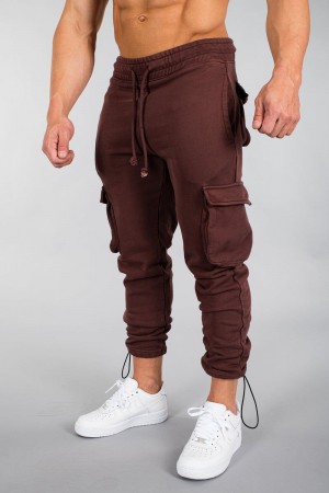 YoungLA 206 Rambo Combat Joggers Brown Wash | DP5630-189