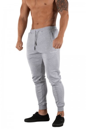 YoungLA 213 Elite Joggers Athletic Heather Grey | EB2798-136