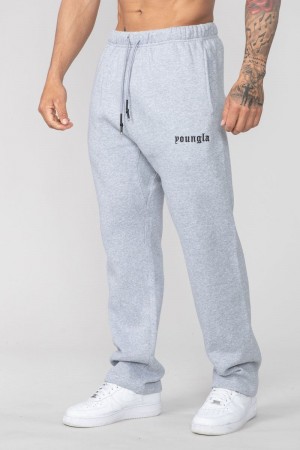 YoungLA 216 Eternal No Cuff Sweats Heather Grey | XP8523-109