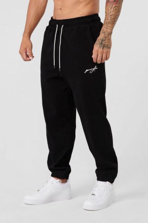 YoungLA 219 Chill Cloud Joggers Black | YJ3760-589