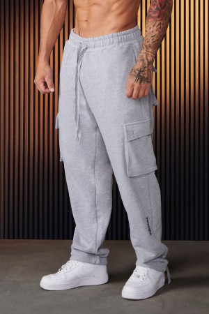 YoungLA 224 , Rambo Joggers 2.0 Heather Grey | NW5729-138