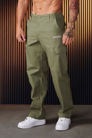 YoungLA 226 , TrailBlaze Cargos Pale Olive | JA1678-452