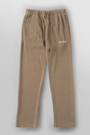 YoungLA 230 , No Cuff Thermal Pants Beige Wash | GA3864-912