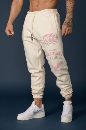 YoungLA 233 The Immortal Joggers Off-White | CL1407-539