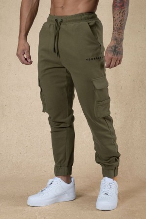 YoungLA 240 Cloud Rambo Joggers Olive | GQ7512-394