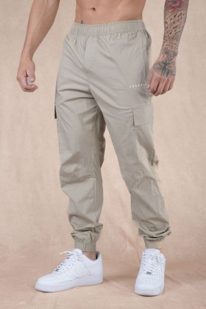 YoungLA 242 Commuter Joggers Cream | ND6312-095