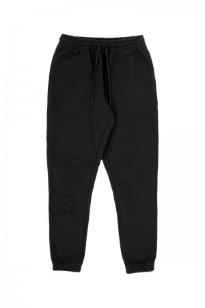 YoungLA 245 Autograph Joggers Black | IO4125-360