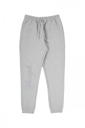 YoungLA 245 Autograph Joggers Heather Grey | VI8301-724