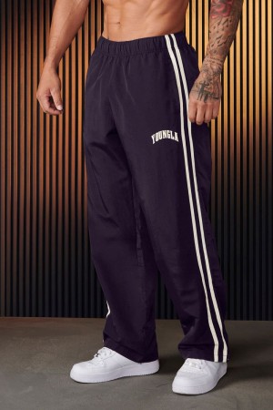 YoungLA 249 , Flagship Track Pants Deep Purple | TB9318-250