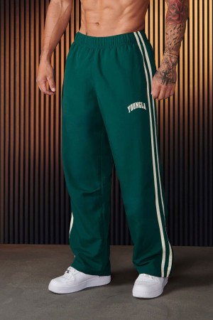 YoungLA 249 , Flagship Track Pants Jungle Green | XE3487-015