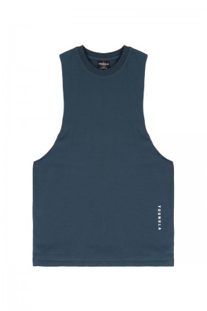 YoungLA 317 Delt Tanks Deep Teal | GD0712-956