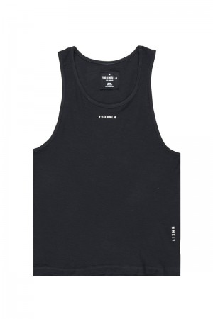 YoungLA 325 Marine Slub Tanks Black | DQ9267-041