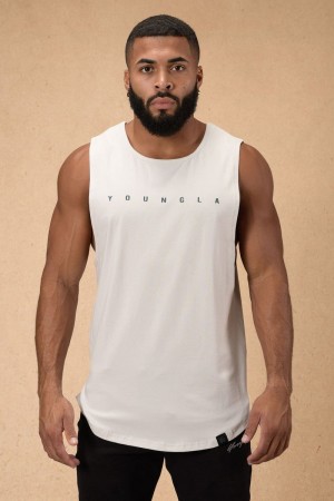 YoungLA 332 Infinity Muscle Tanks Light Grey | CR2563-714