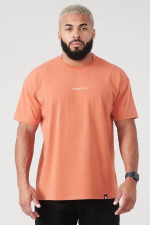 YoungLA 401 Essential Jacked Shirt Summer 23 inch Orange Wash | VR3784-516