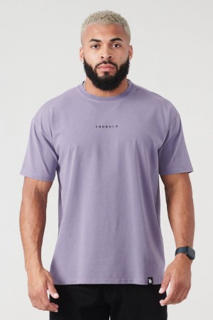 YoungLA 401 Essential Jacked Shirt Summer 23 inch Purple Wash | IR2018-359