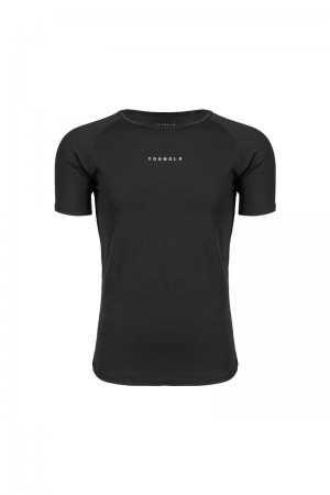 YoungLA 403 Elite Shirt Black | LY6092-145