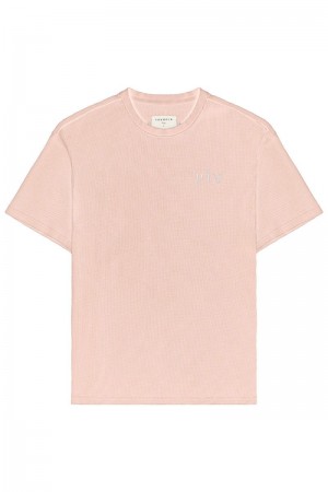 YoungLA 427 Summer Waffle Shirt Salmon | NM5043-129