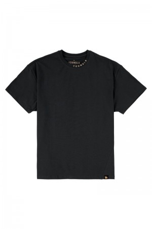 YoungLA 429 Trademark Shirt Black | XA6398-427