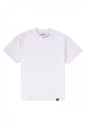 YoungLA 429 Trademark Shirt White | YQ7296-431