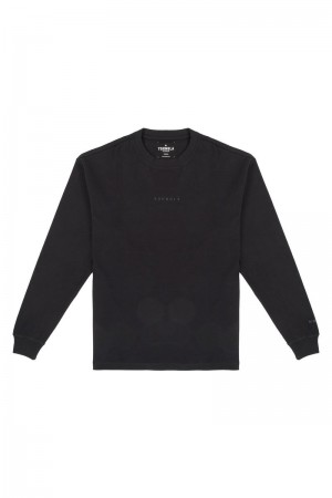 YoungLA 450 Cloud Foam Long Sleeves Black | UB5890-673