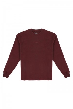 YoungLA 450 Cloud Foam Long Sleeves Wine | JR3107-548