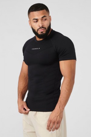 YoungLA 475 SuperVillain Compression Shirt Black | SI1534-609