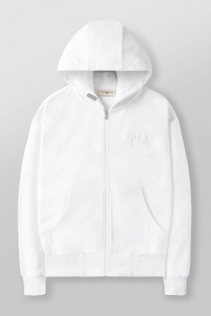 YoungLA 5066 , Metal Zip-Up Pure White | FC4816-953