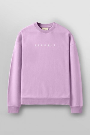 YoungLA 5099 , Love Sets , Crewnecks Pink Wash | EX9823-714