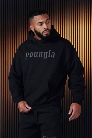 YoungLA 566 , Cloud 9 Hoodies Black | HZ3745-981