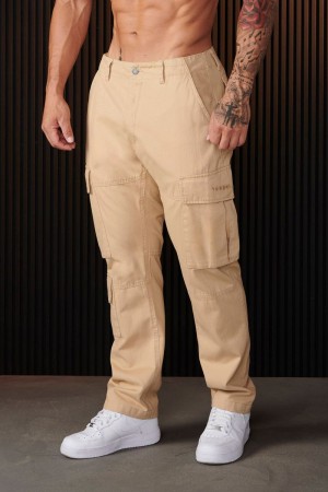 YoungLA 616 , Suburban Twill Cargos Tan | MQ7209-815