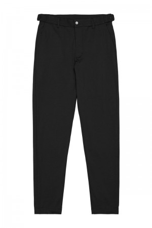 YoungLA 626 Office Tech Pants Black | IQ2943-760